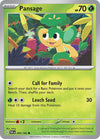 Pokemon Pansage 004/182 SV04: Paradox Rift Reverse Holo