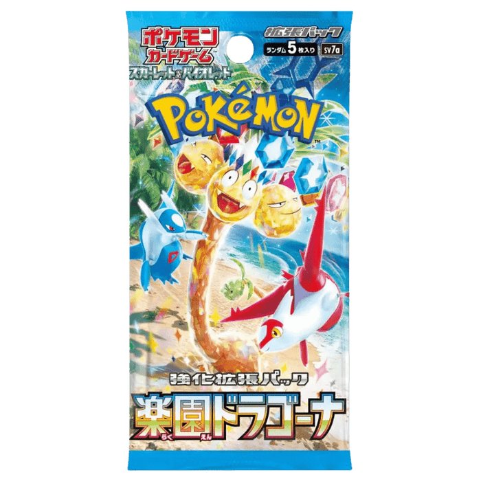 Pokemon Paradise Dragona Japanese Booster Pack (SV7a) - EternaCards