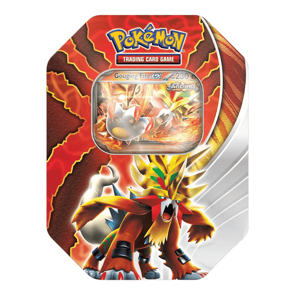 Pokemon Paradox Destinies Tin - Gouging Fire - EternaCards