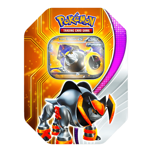 Pokemon Paradox Destinies Tin - Iron Boulder - EternaCards