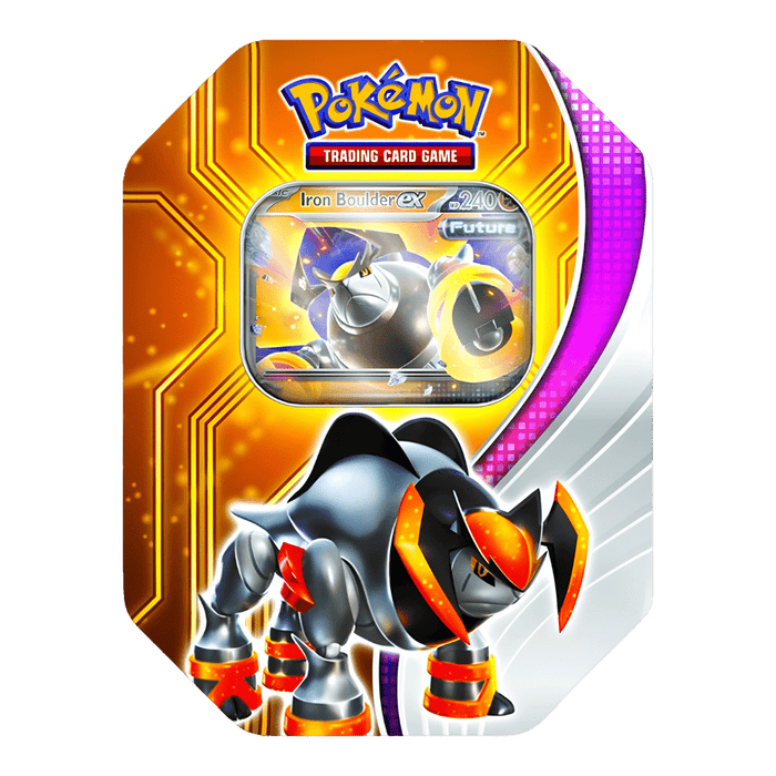 Pokemon Paradox Destinies Tin - Iron Boulder - EternaCards