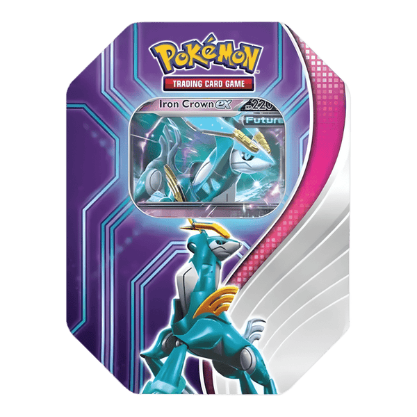 Pokemon Paradox Destinies Tin - Iron Crown - EternaCards