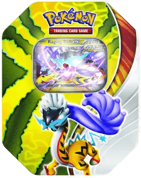 Pokemon Paradox Destinies Tin - Raging Bolt - EternaCards