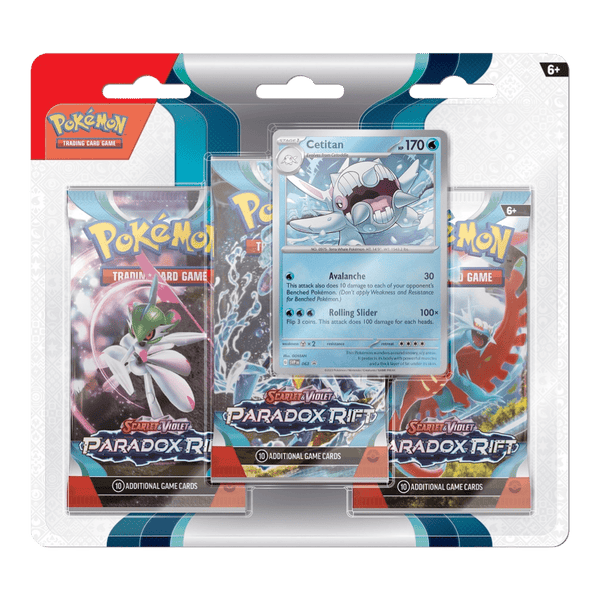 Pokemon Paradox Rift 3 - Pack Blister (Cetitan) - EternaCards