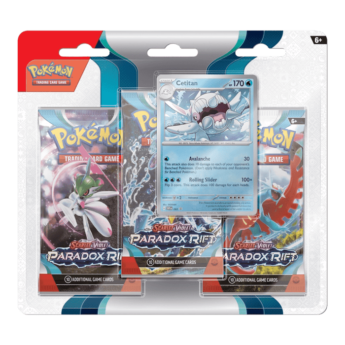 Pokemon Paradox Rift 3 - Pack Blister (Cetitan) - EternaCards