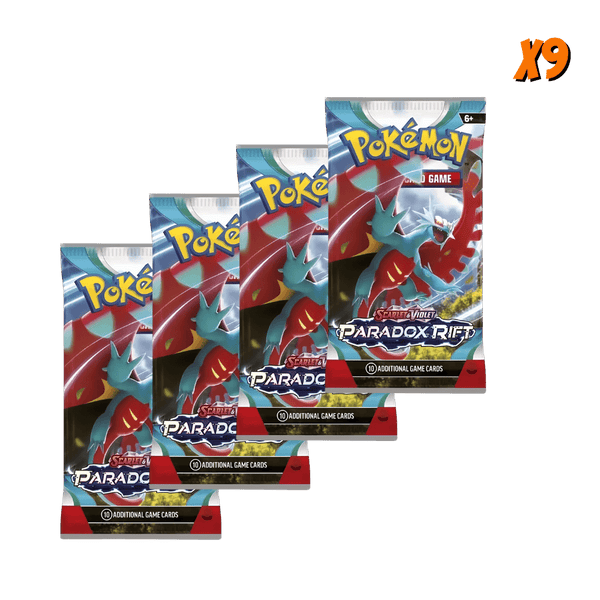 Pokemon Paradox Rift Booster Pack Bundle (9 Packs) - EternaCards