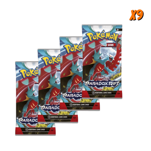 Pokemon Paradox Rift Booster Pack Bundle (9 Packs) - EternaCards