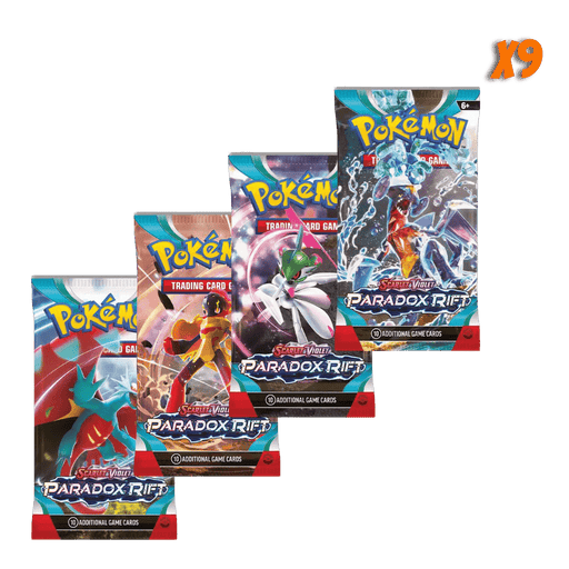 Pokemon Paradox Rift Pack Bundle (9 Packs) - EternaCards