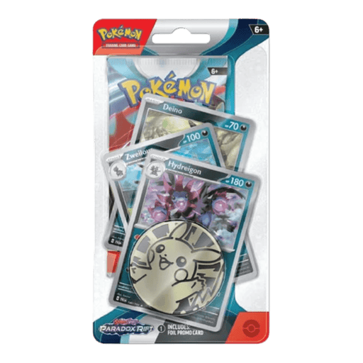 Pokemon Paradox Rift Premium Checklane Blister (Hydreigon) - EternaCards