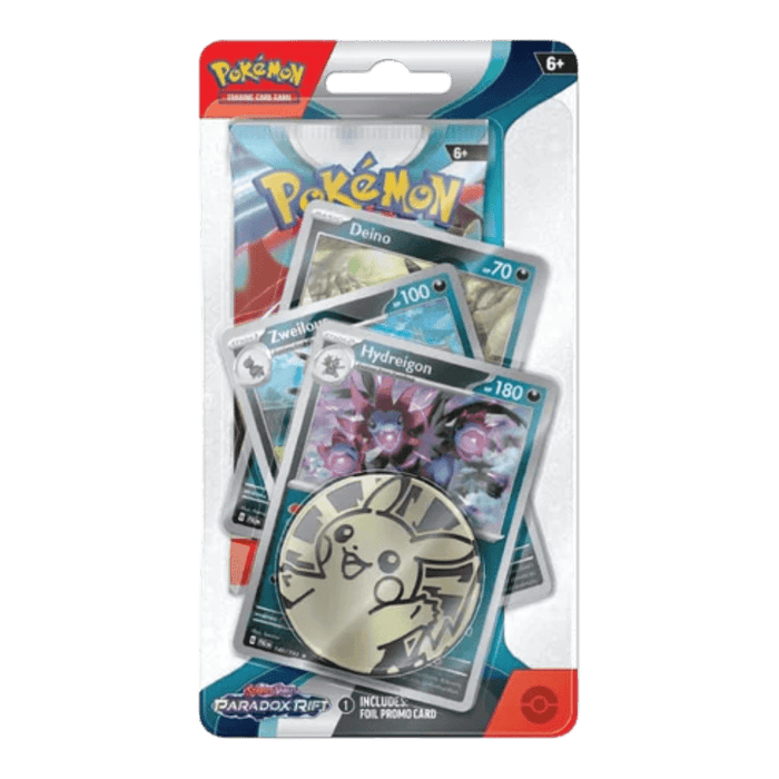 Pokemon Paradox Rift Premium Checklane Blister (Hydreigon) - EternaCards