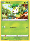 Pokemon Petilil 009/203 SWSH07: Evolving Skies Reverse Holo