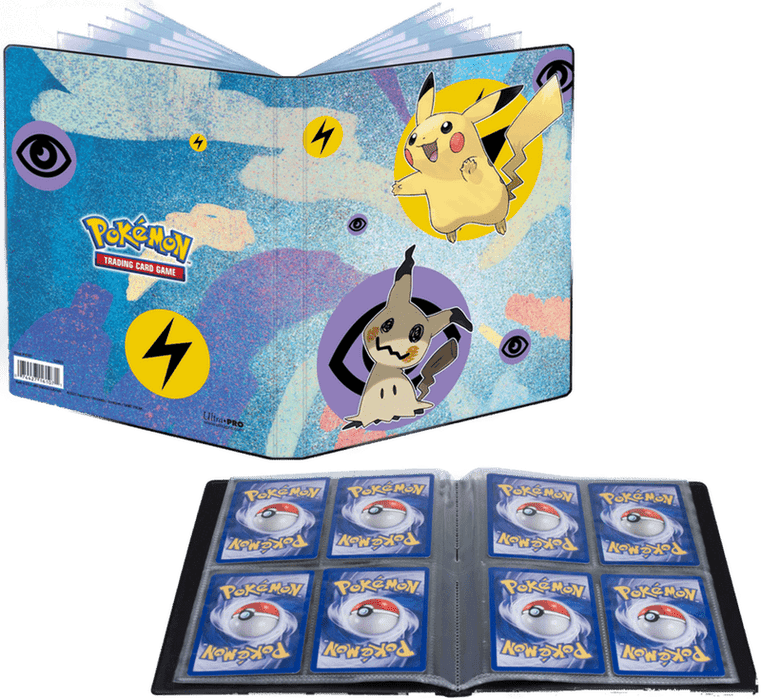 Pokemon Pikachu & Mimikyu - 4 - Pocket Portfolio - EternaCards