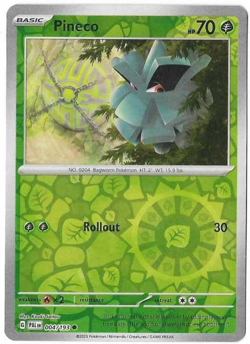 Pokemon Pineco 004/193 SV02: Paldea Evolved Normal - Eterna Cards