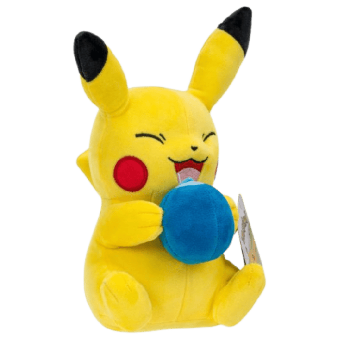 Pokemon Plushie Pikachu with Oran Berry 8 Inch - EternaCards