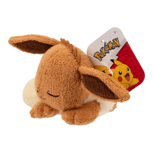 Pokemon Plushie Sleeping Eevee 5 Inch - EternaCards