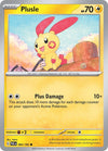 Pokemon Plusle - 060/182 060/182 SV04: Paradox Rift Reverse Holo