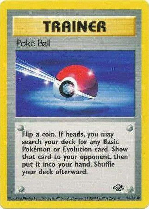 Pokemon Poke Ball 64/64 Jungle Unlimited - Eterna Cards