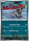 Pokemon Poochyena 113/167 SV06: Twilight Masquerade Reverse Holo