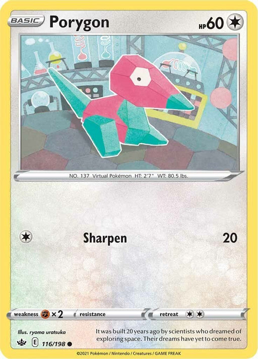 Pokemon Porygon 116/198 SWSH06: Chilling Reign Normal - EternaCards