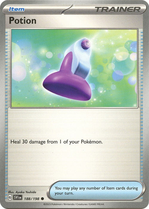 Pokemon Potion 188/198 SV01: Scarlet & Violet Base Set Reverse Holo - EternaCards