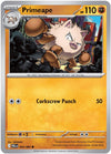 Pokemon Primeape 043/084 ME05: Pitch Black Reverse Holo