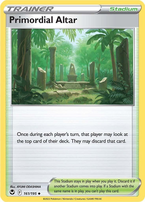 Pokemon Primordial Altar 161/195 SWSH12: Silver Tempest Reverse Holo - EternaCards