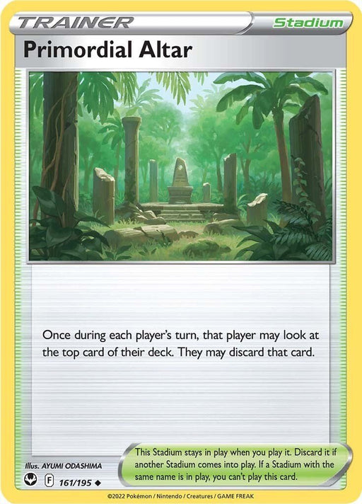Pokemon Primordial Altar 161/195 SWSH12: Silver Tempest Reverse Holo - EternaCards
