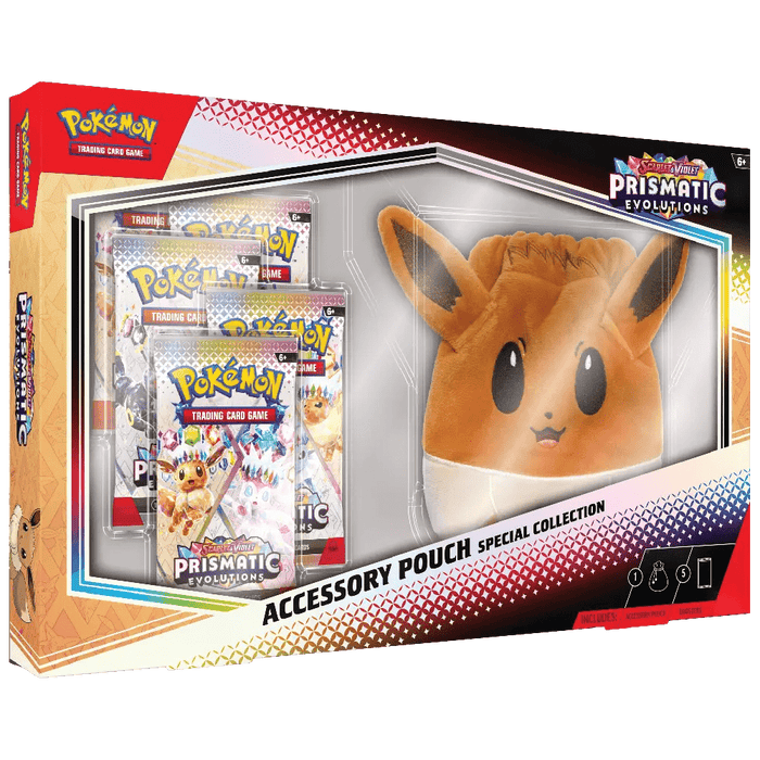 Pokemon Prismatic Evolutions Accessory Pouch Special Collection (Eevee) - EternaCards