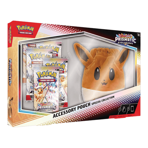 Pokemon Prismatic Evolutions Accessory Pouch Special Collection (Eevee) - EternaCards