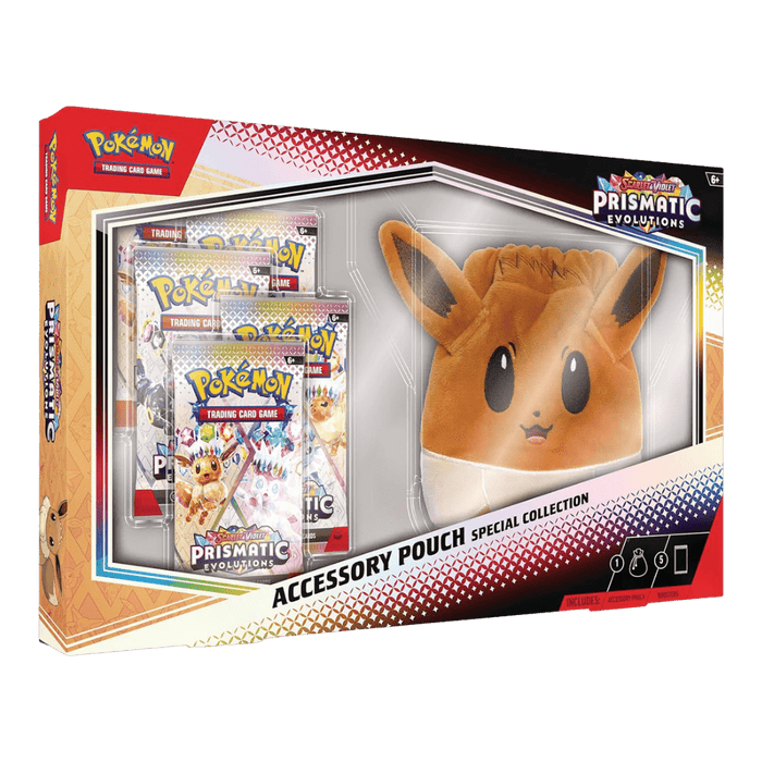 Pokemon Prismatic Evolutions Accessory Pouch Special Collection (Eevee) - EternaCards