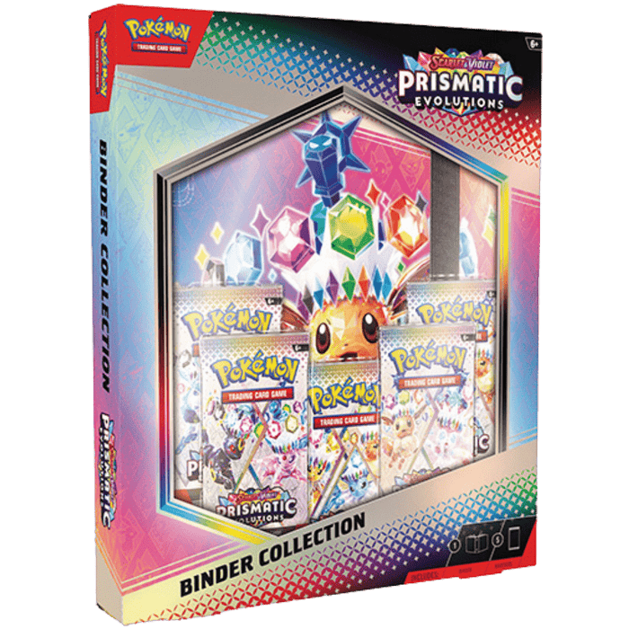 Pokemon Prismatic Evolutions Binder Collection - EternaCards