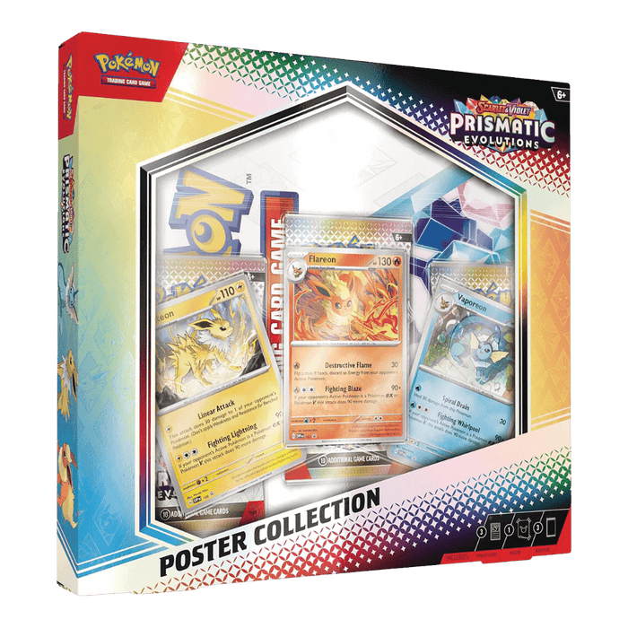 Pokemon Prismatic Evolutions Poster Collection - EternaCards