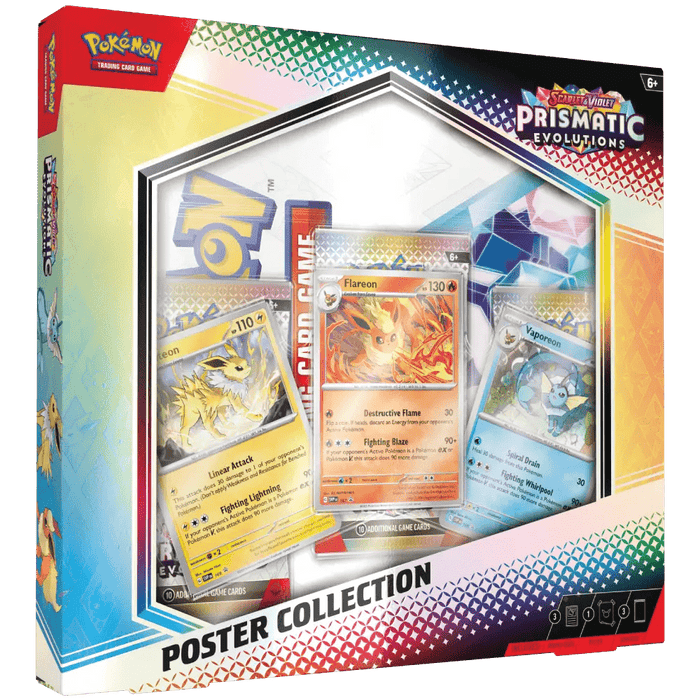 Pokemon Prismatic Evolutions Poster Collection - EternaCards