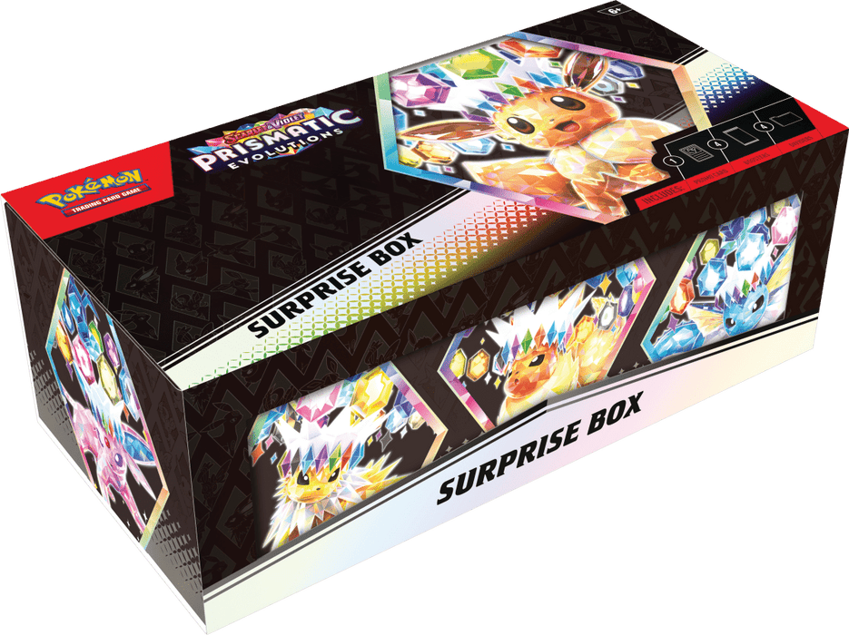 Pokemon Prismatic Evolutions Surprise Box - EternaCards