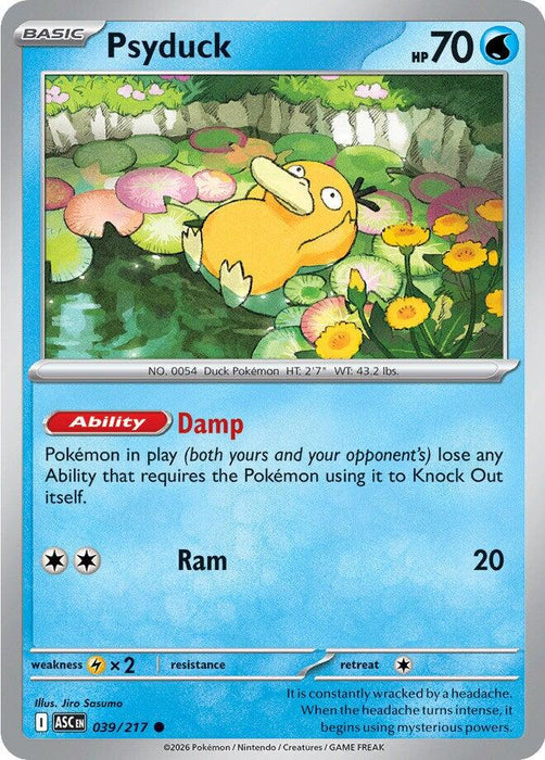 Pokemon Psyduck - 039/217 ME: Ascended Heroes Normal - EternaCards