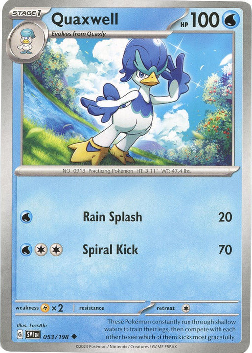 Pokemon Quaxwell 053/198 SV01: Scarlet & Violet Base Set Normal - EternaCards