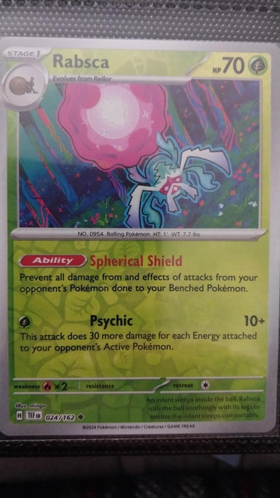 Pokemon Rabsca 024/162 SV05: Temporal Forces Normal - Eterna Cards