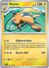 Pokemon Raichu 052/162 SV05: Temporal Forces Normal