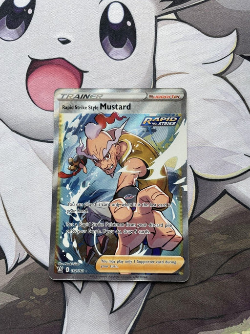 Pokemon - Rapid Strike Style Mustard 162/163 - Battle Styles - Full Art - EternaCards