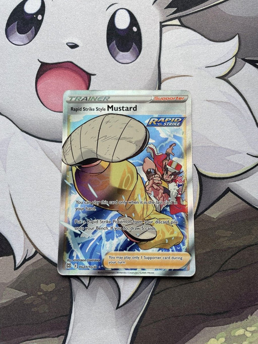 Pokemon - Rapid Strike Style Mustard TG27/TG30 - Brilliant Stars Trainer Gallery - EternaCards