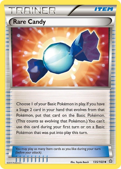 Pokemon Rare Candy 135/160 XY - Primal Clash Reverse Holo - EternaCards