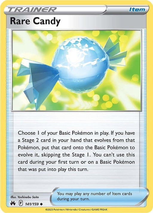 Pokemon Rare Candy 141/159 SWSH: Crown Zenith Reverse Holo - EternaCards