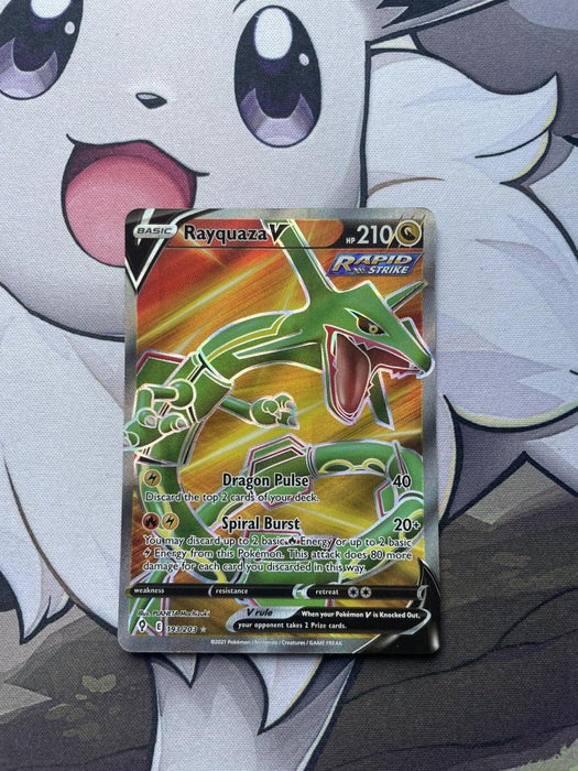 Pokemon - Rayquaza V 193/203 - Evolving Skies - Full Art - EternaCards