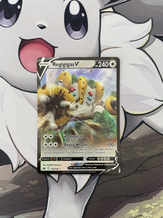 Pokemon - Regigigas V 113/159 - Crown Zenith - Ultra Rare - EternaCards