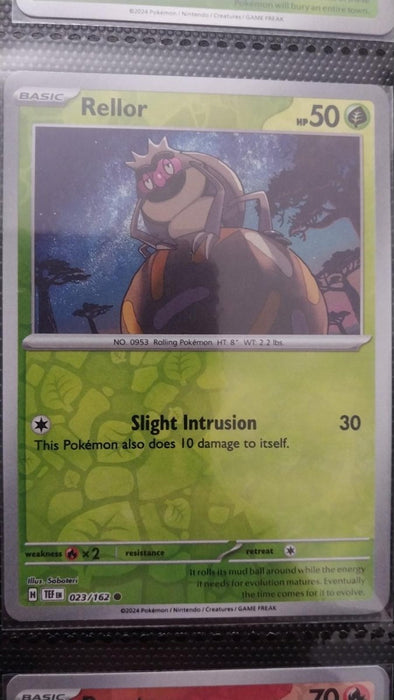 Pokemon Rellor 023/162 SV05: Temporal Forces Normal - Eterna Cards