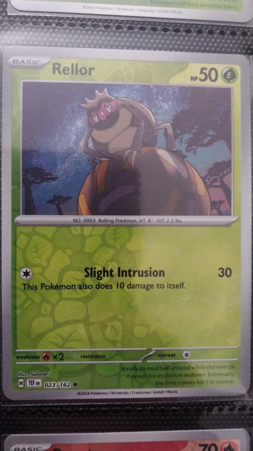 Pokemon Rellor 023/162 SV05: Temporal Forces Normal - Eterna Cards