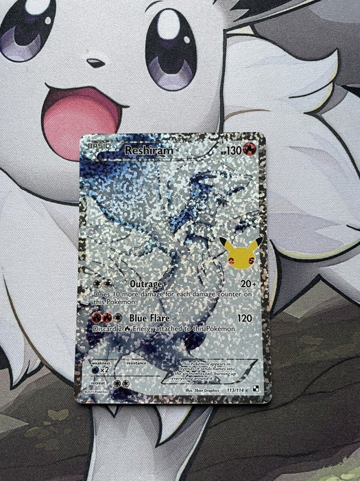 Pokemon - Reshiram - 113/114 - Holo Rare - Celebrations - Classic Collection - EternaCards