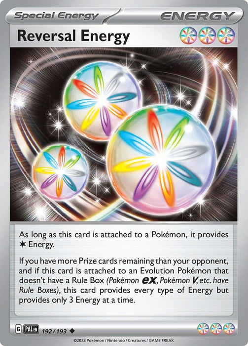 Pokemon Reversal Energy 192/193 SV02: Paldea Evolved Reverse Holo - EternaCards