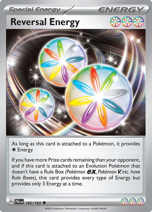 Pokemon Reversal Energy 192/193 SV02: Paldea Evolved Reverse Holo - EternaCards