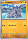 Pokemon Rhyhorn 074/142 SV07: Stellar Crown Reverse Holo